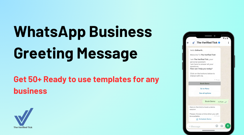 WhatsApp Business Greeting Messages